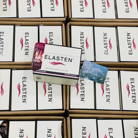 Nước uống Collagen Elasten của Đức Chính hãng 28 ống x 25ml